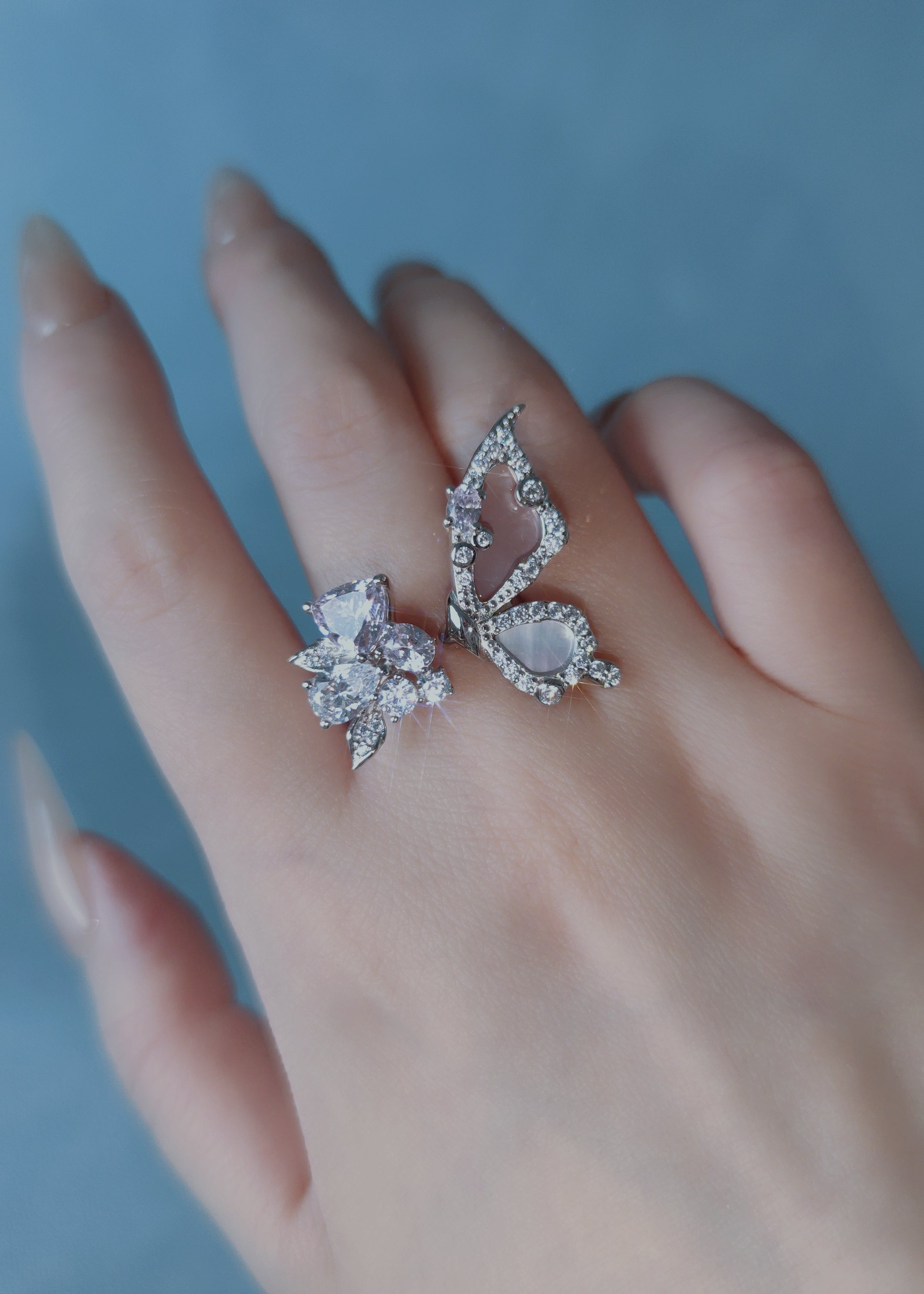 Papillon Bloom Ring