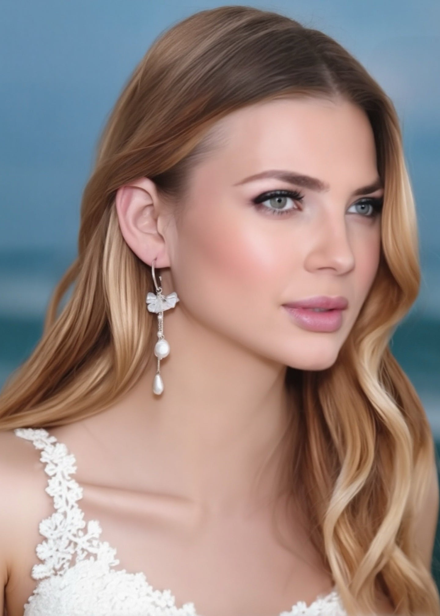 Opaline Petal Cascade