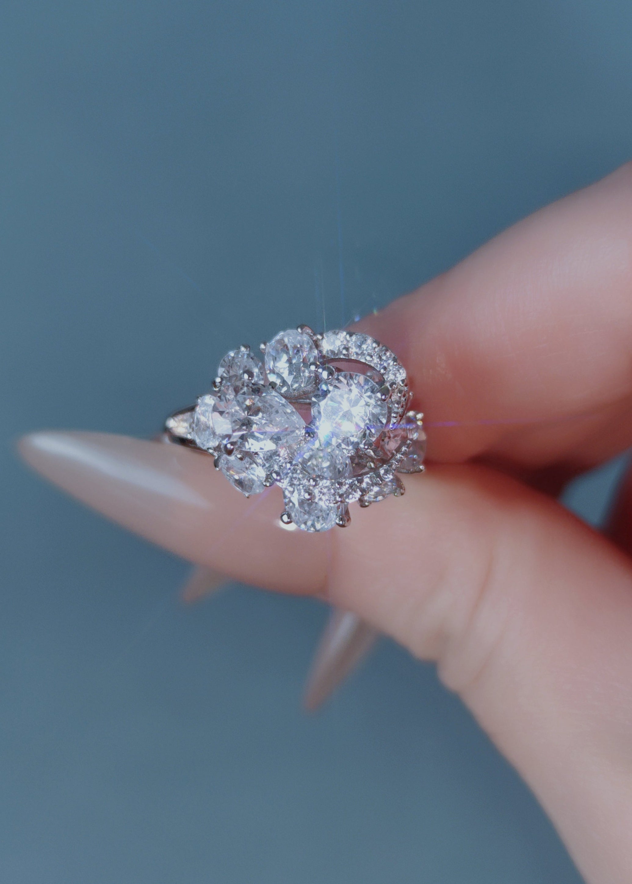 Celeste Bloom Petite Ring