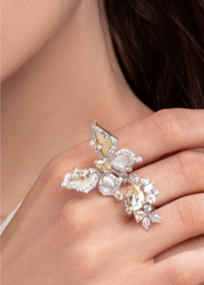 Papillon Arc Ring