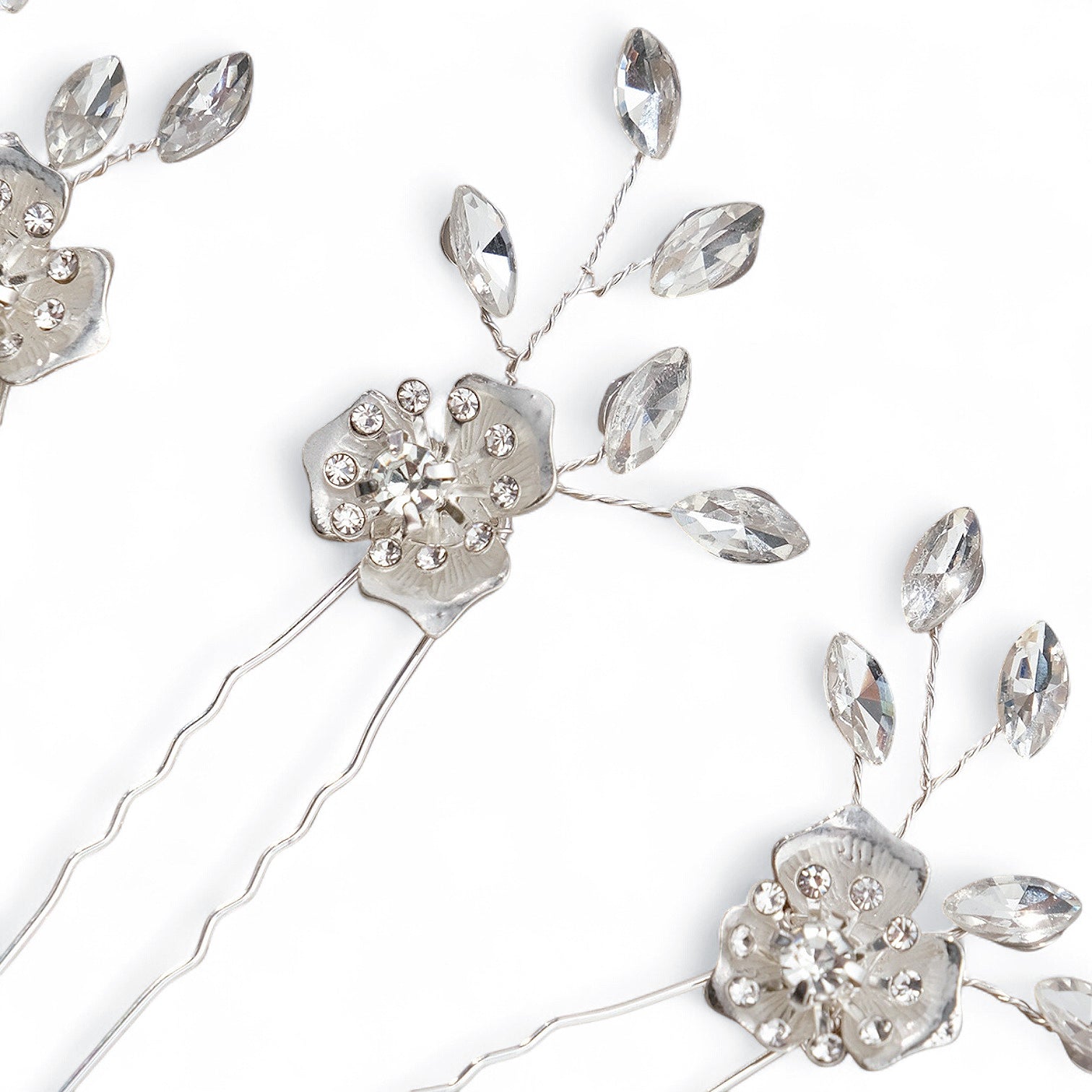 Delphine Leaf Pins