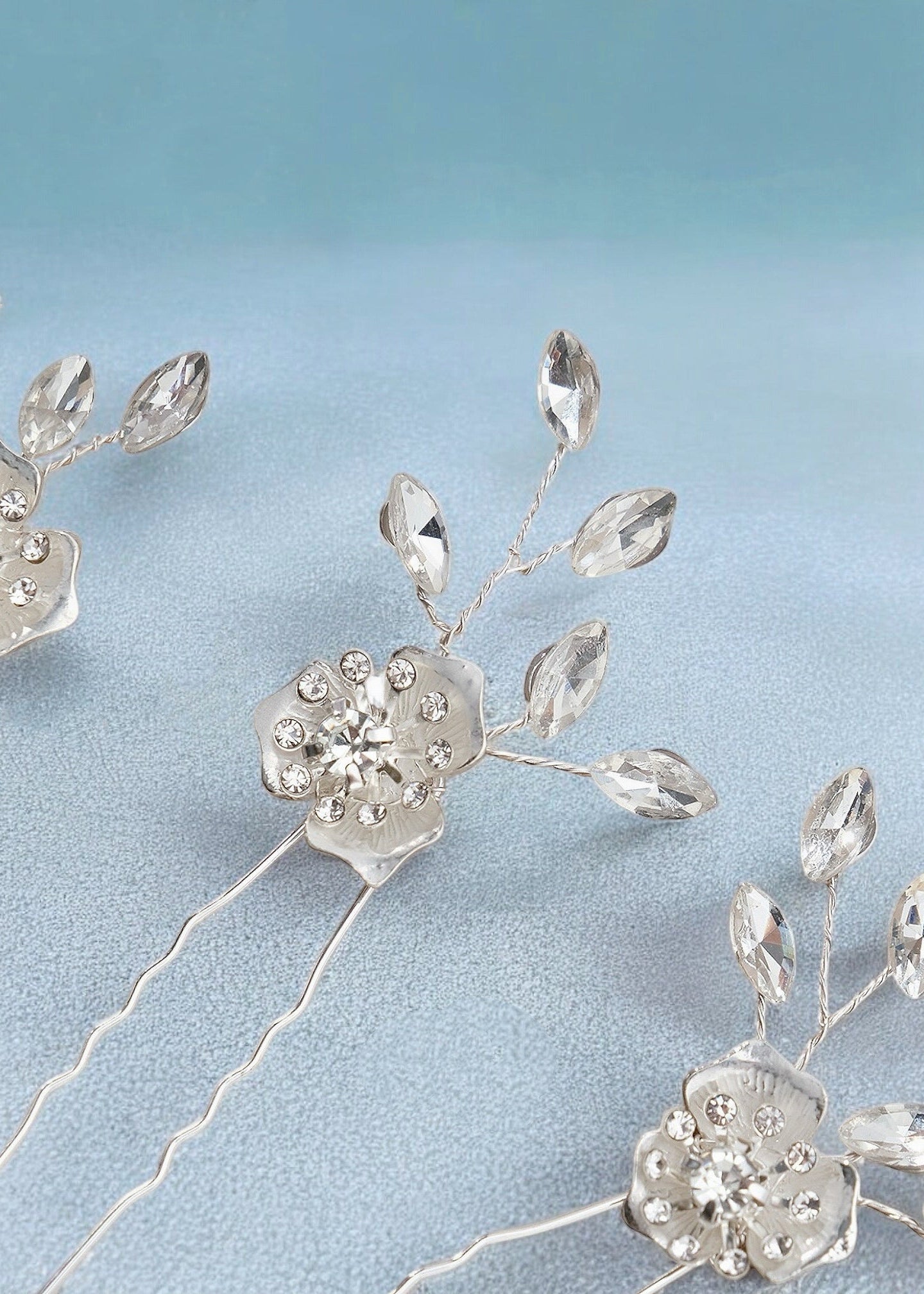 Delphine Leaf Pins