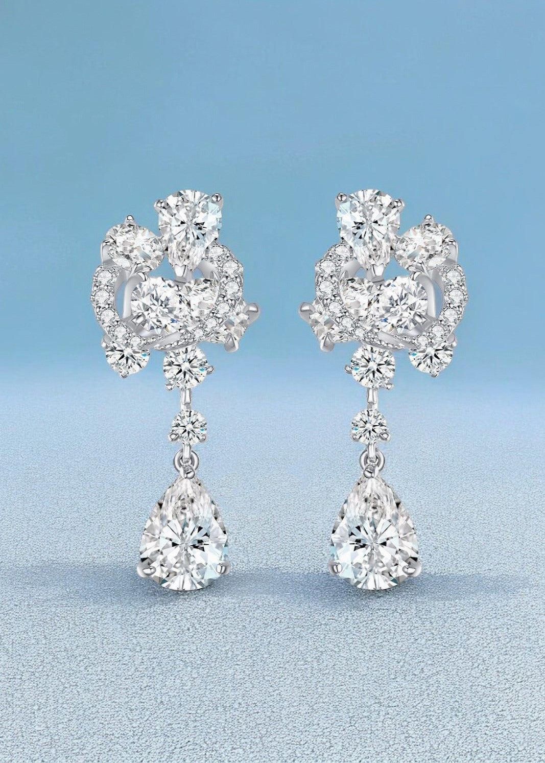 Celeste Bloom Teardrop Earrings
