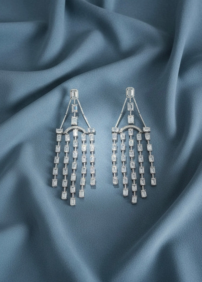 Cascade Column Earrings