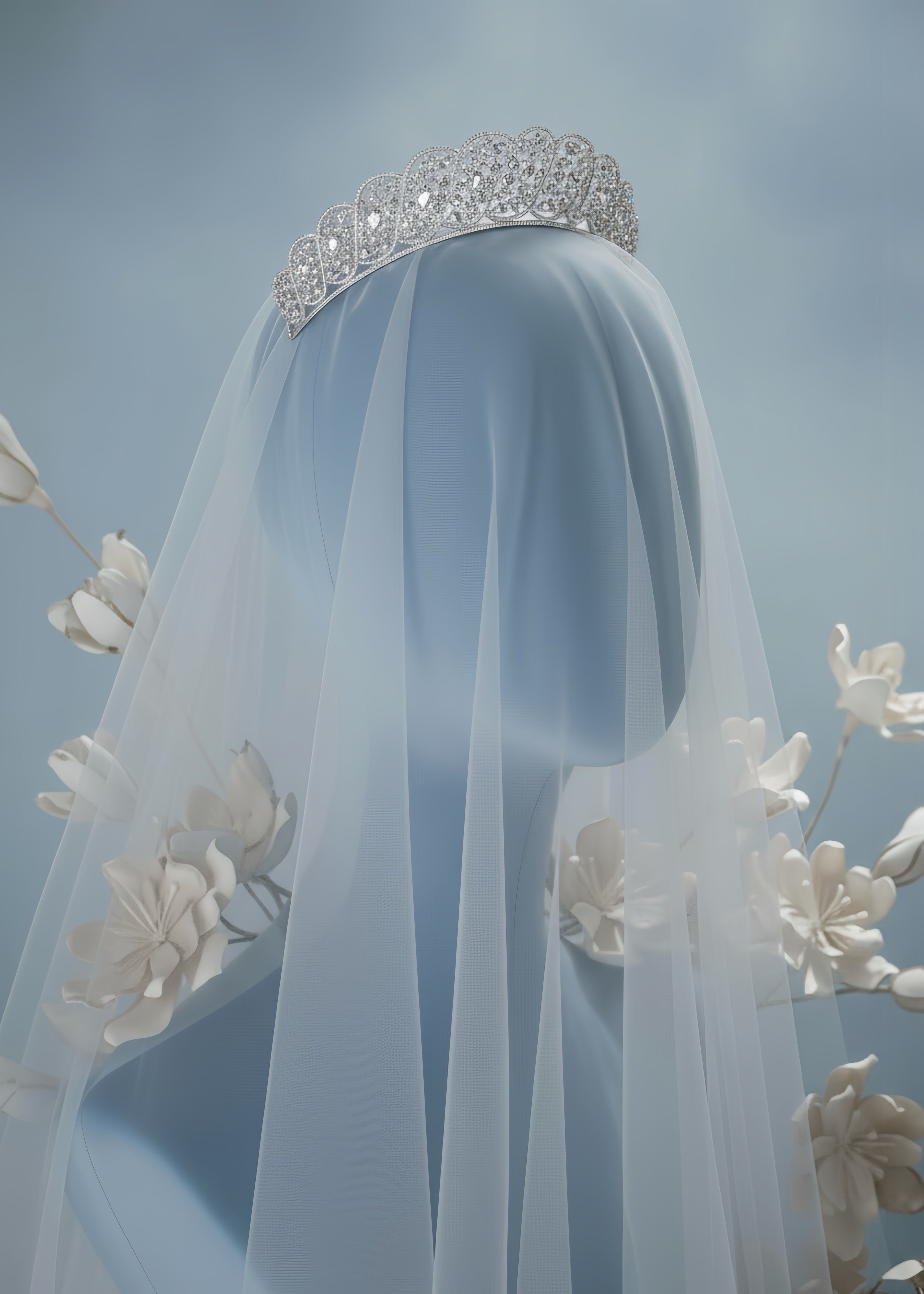 Delphine Grand Tiara