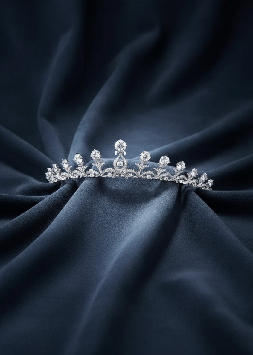 Solenne Crest Tiara