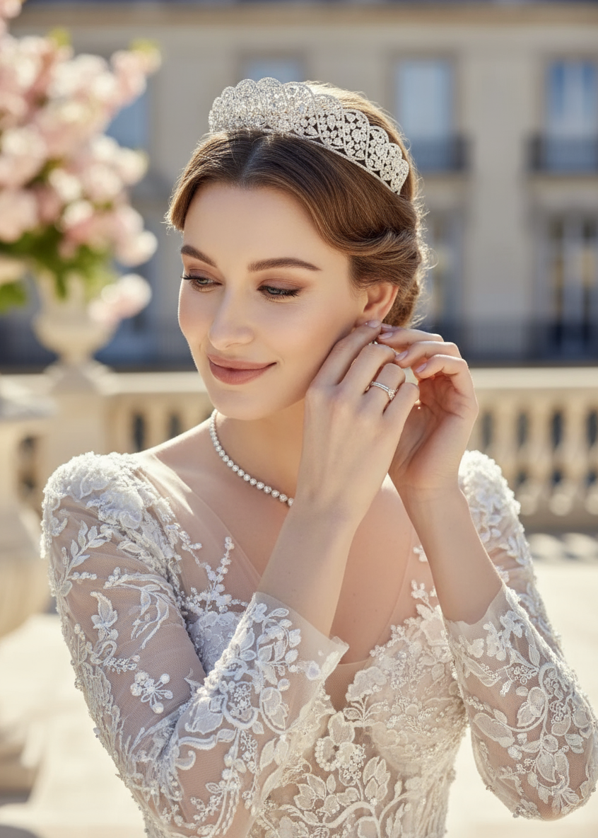 Delphine Grand Tiara