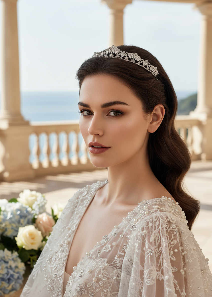 Marquise Bloom Tiara