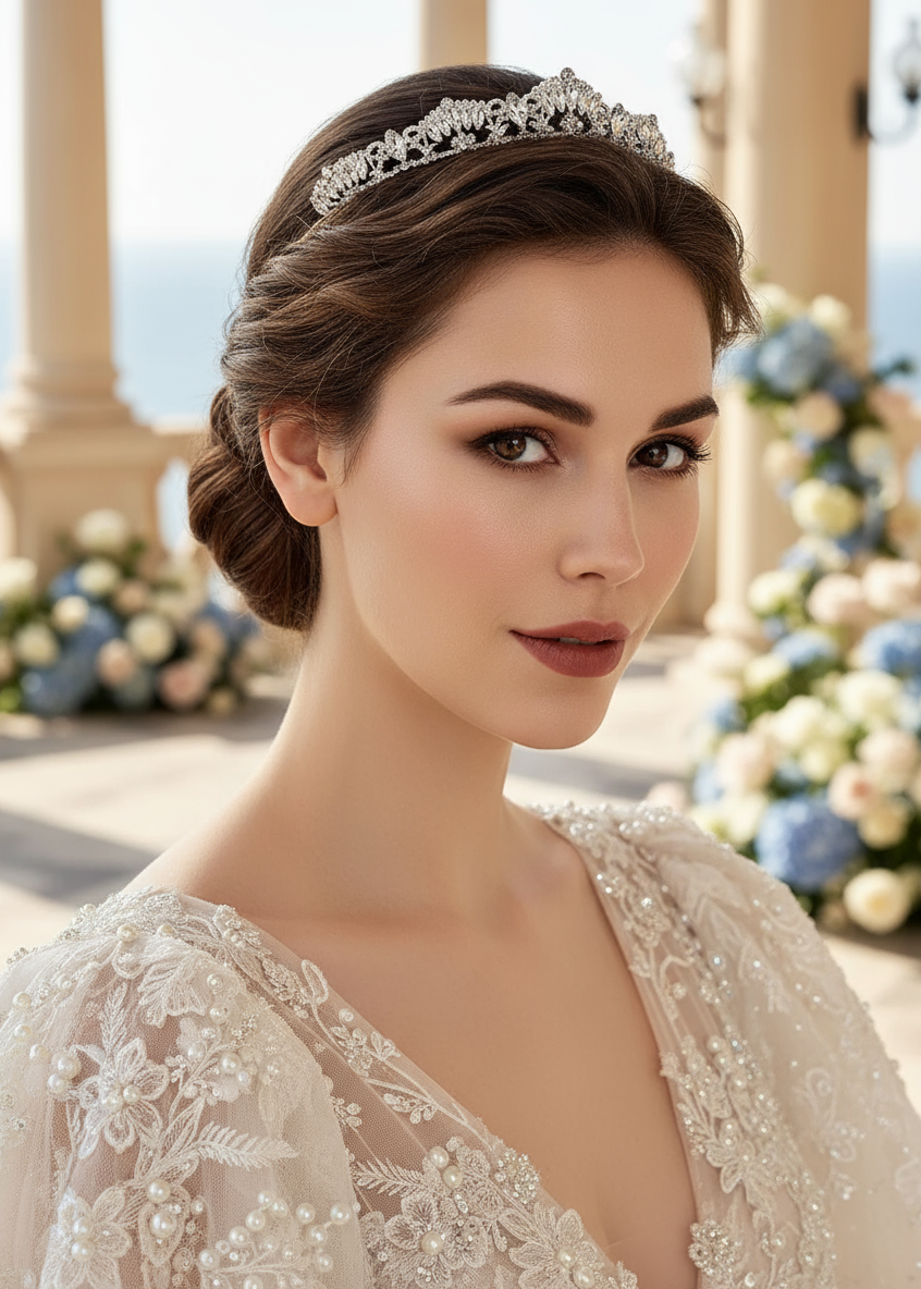 Marquise Bloom Tiara