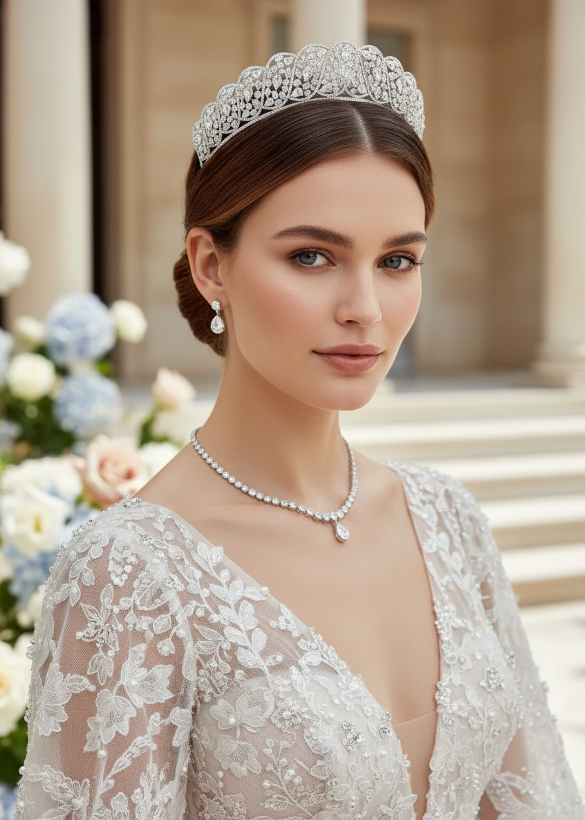 Delphine Grand Tiara