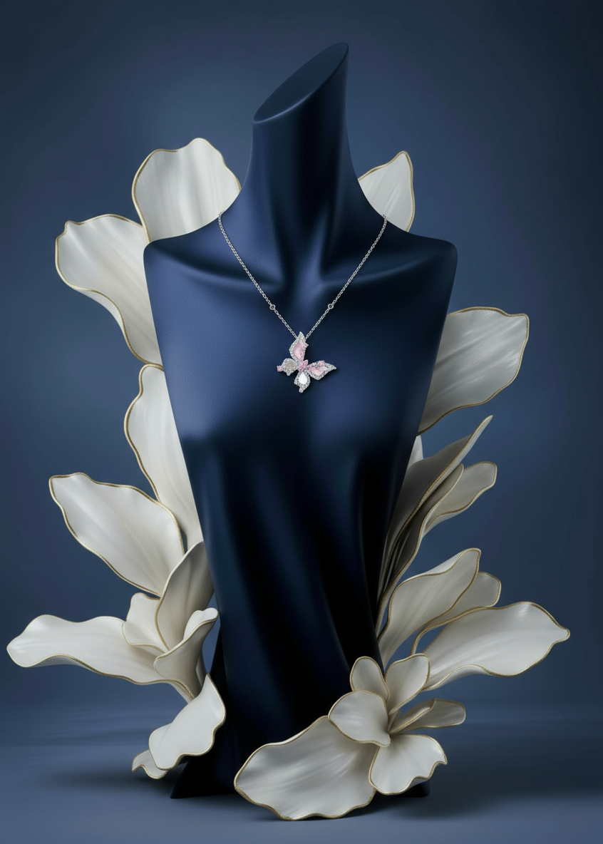 Papillon Tilt Necklace