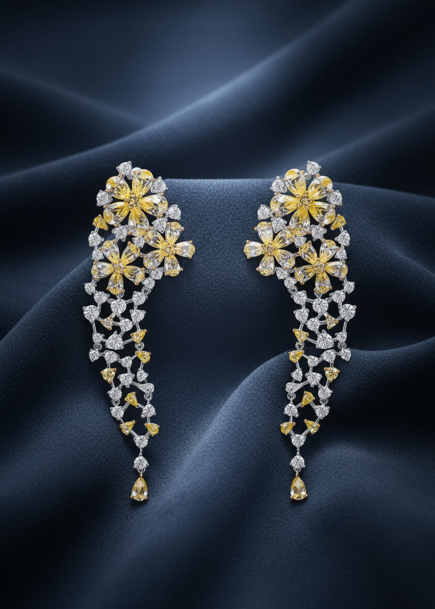 Fleur Cascade Earrings
