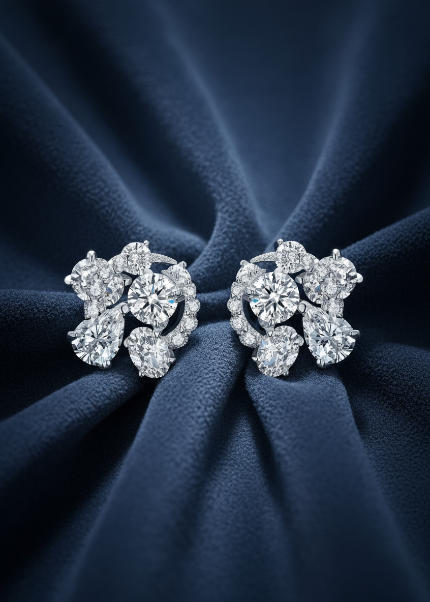 Celeste Bloom Petite Studs