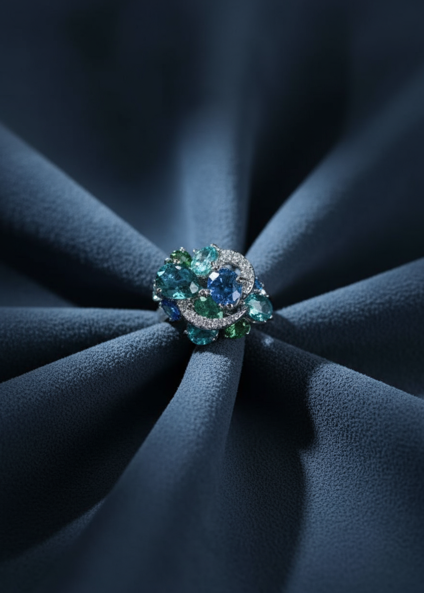 Celeste Bloom Petite Ring