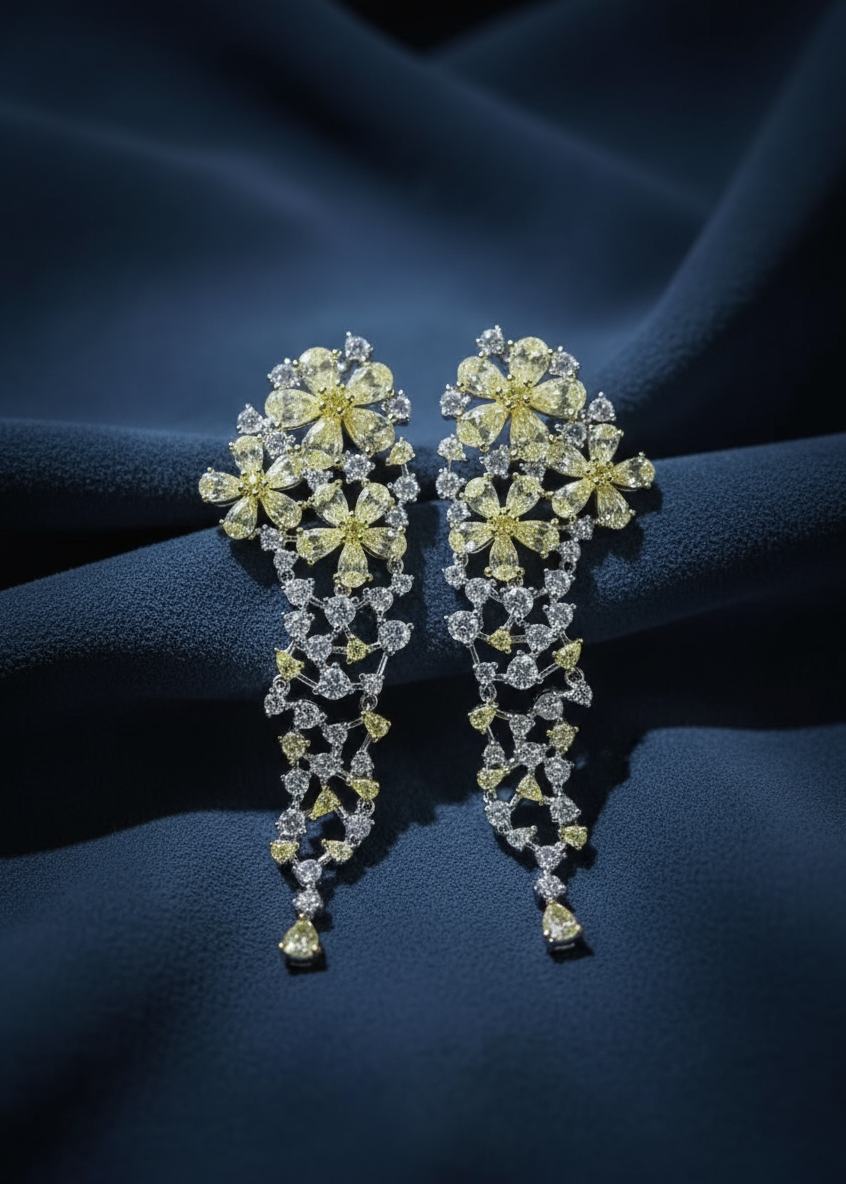 Fleur Cascade Earrings
