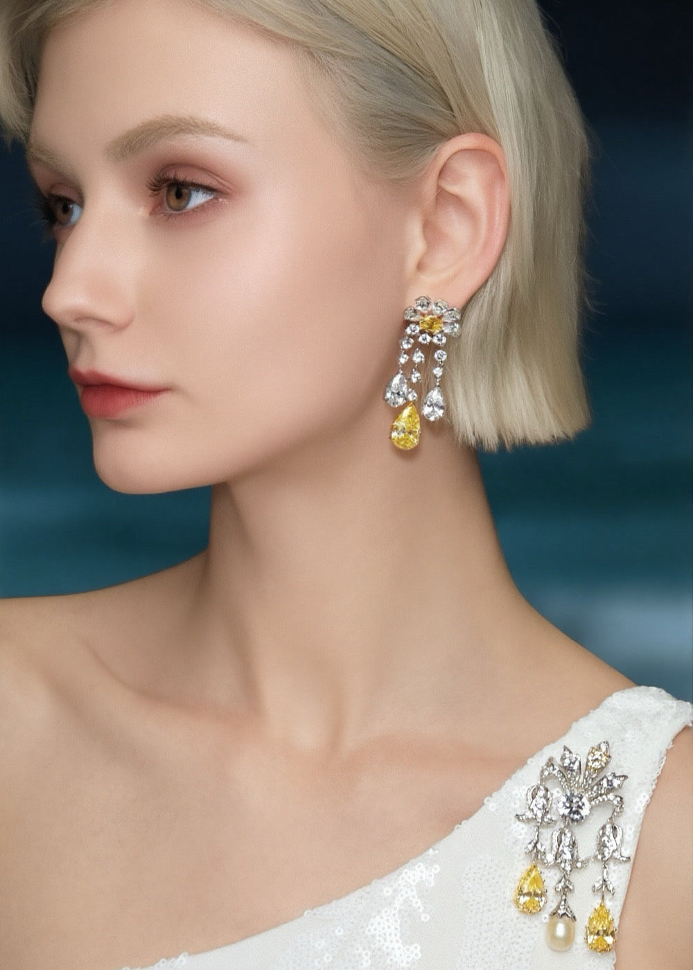 Soleil Drop Earrings