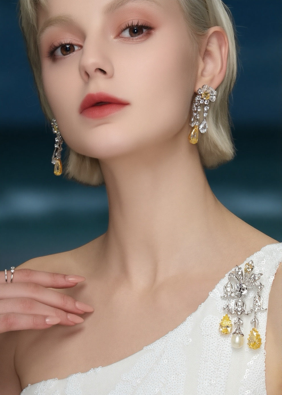 Soleil Drop Earrings