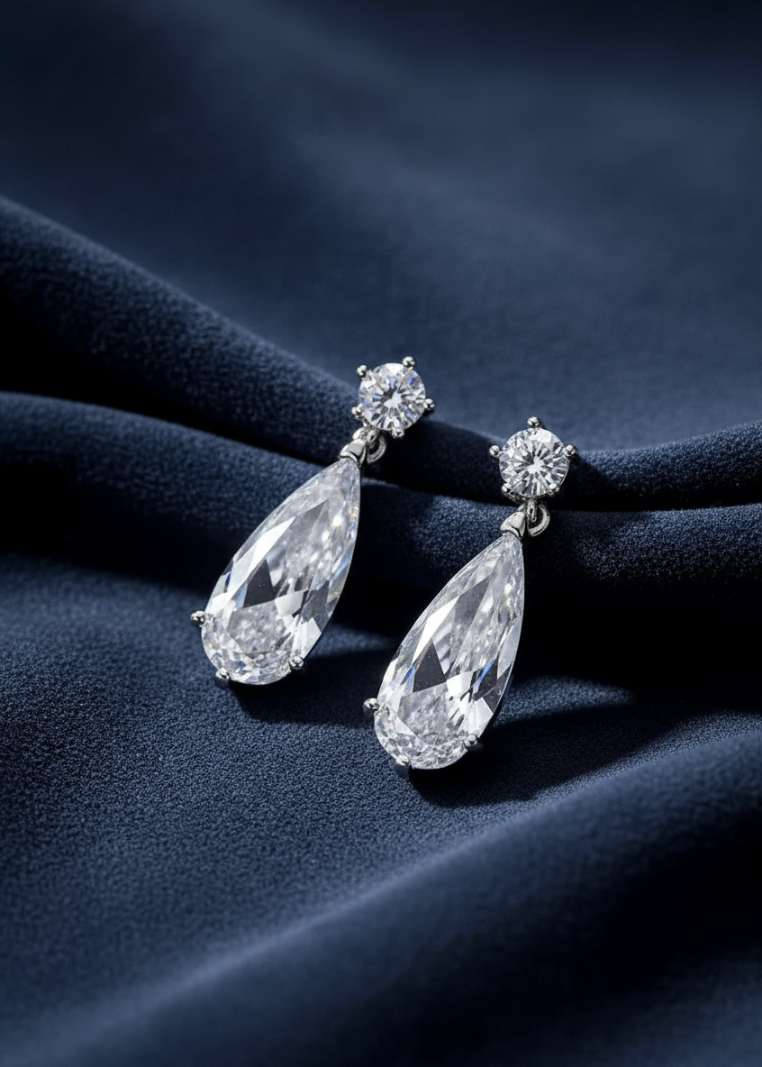 Glacier Teardrop Earrings