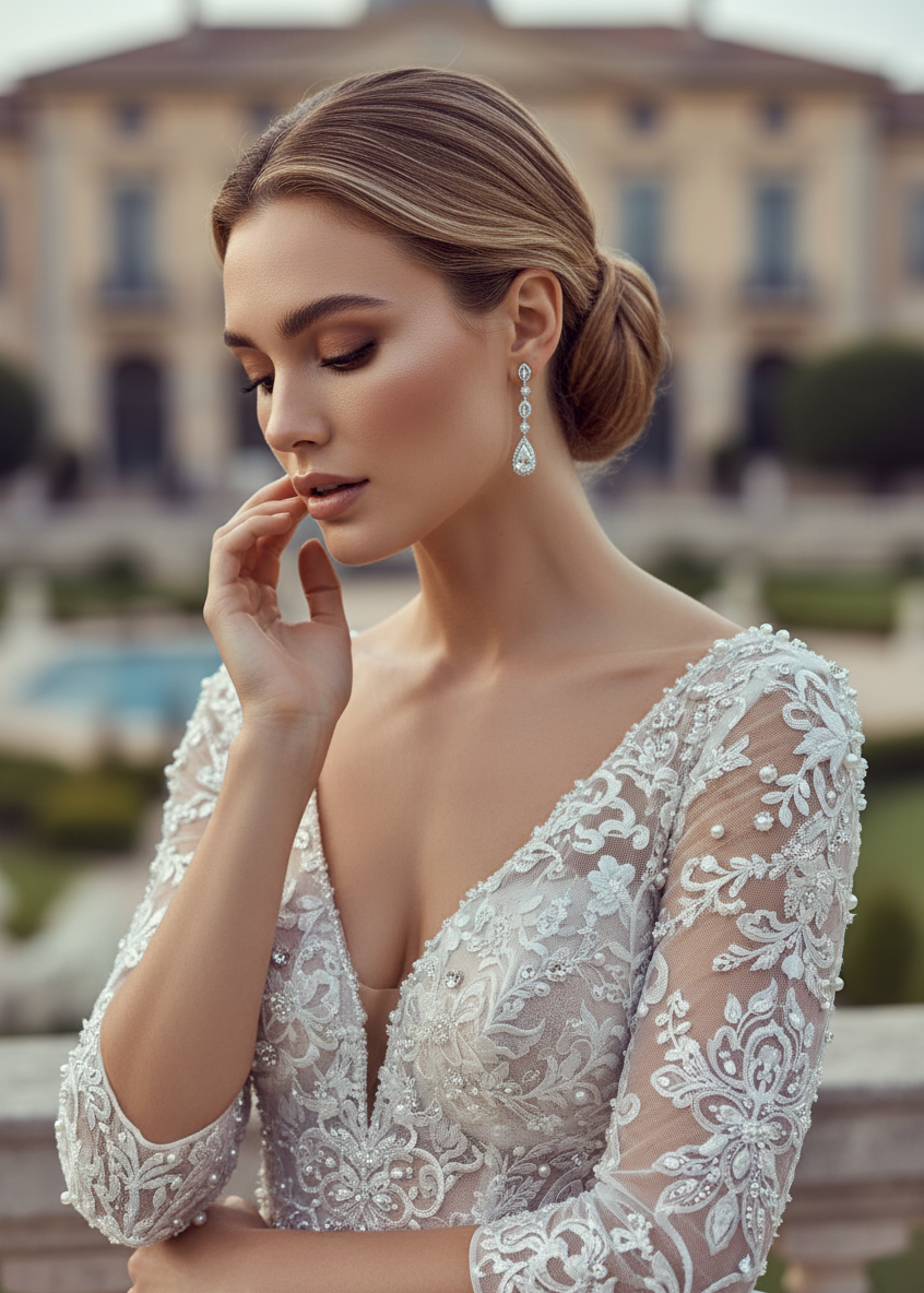 Cascade Teardrop Earrings