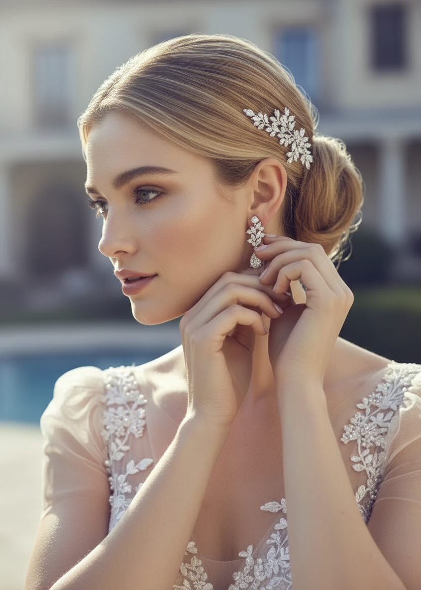 Lilyvine Drop Earrings