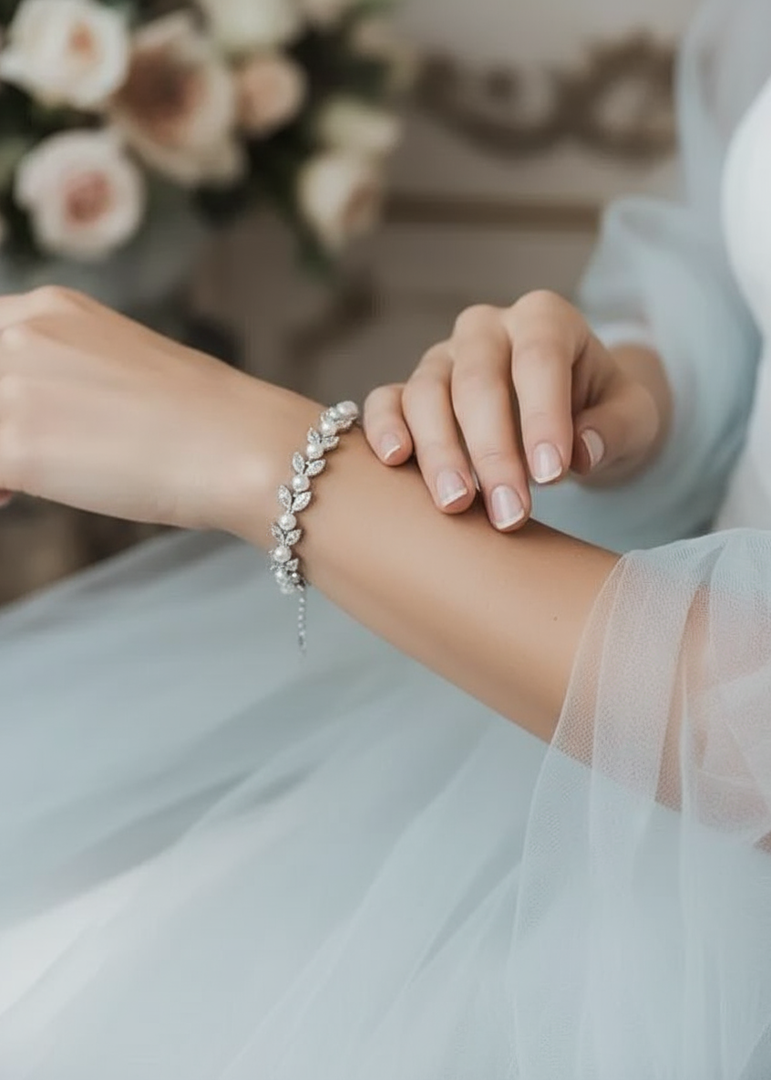 Lilyvine Pearl Bracelet