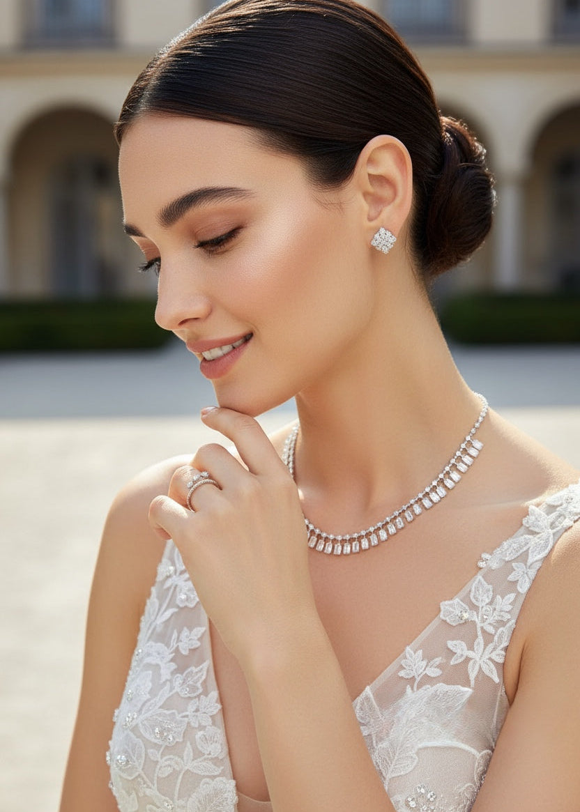 Jardin Stud Earrings