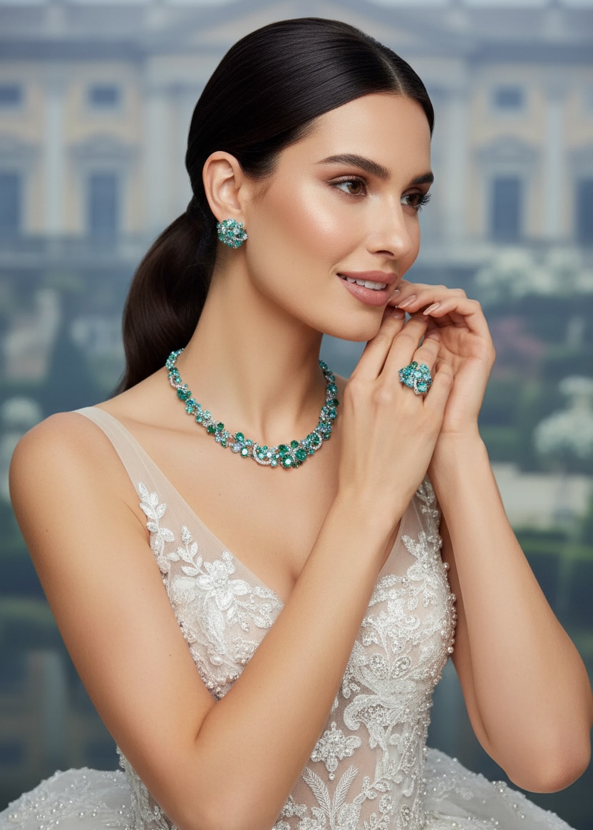 Celeste Bloom Custer Studs