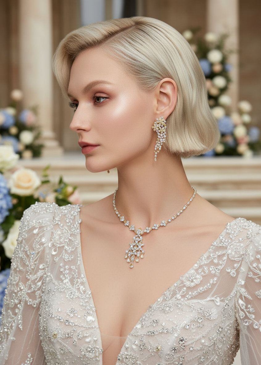 Fleur Cascade Earrings