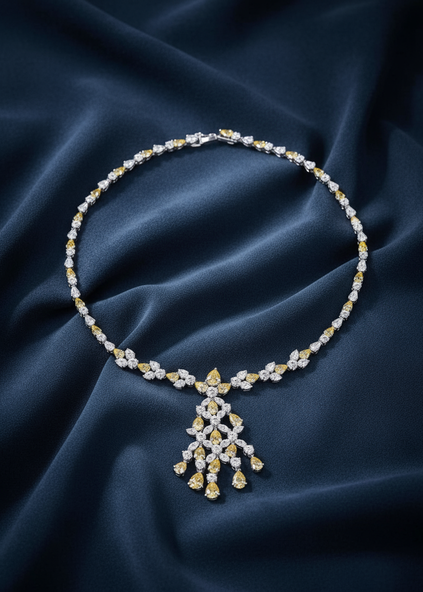 Solène Fringe Necklace