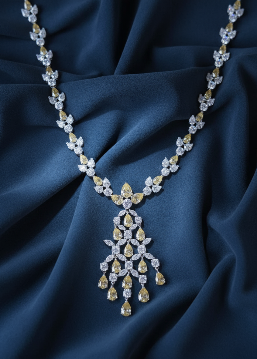 Solène Fringe Necklace