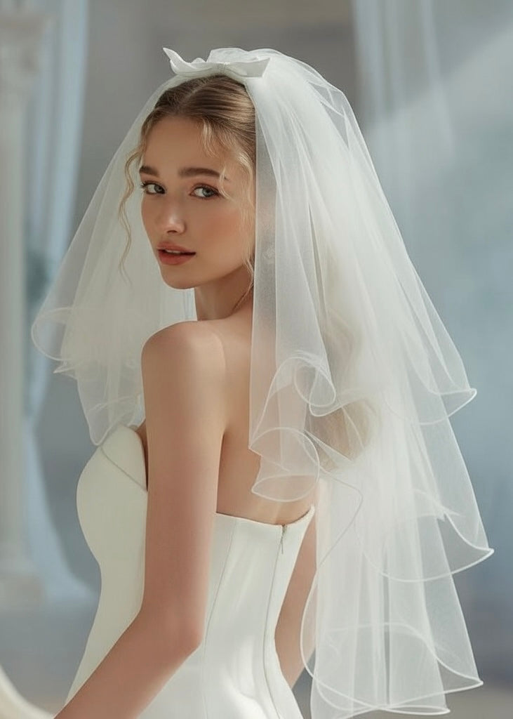 Bijou Bow Veil