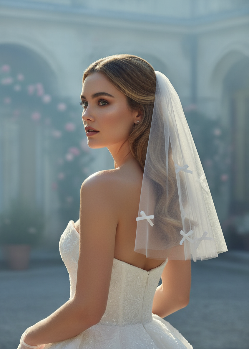 Petit Bow Veil