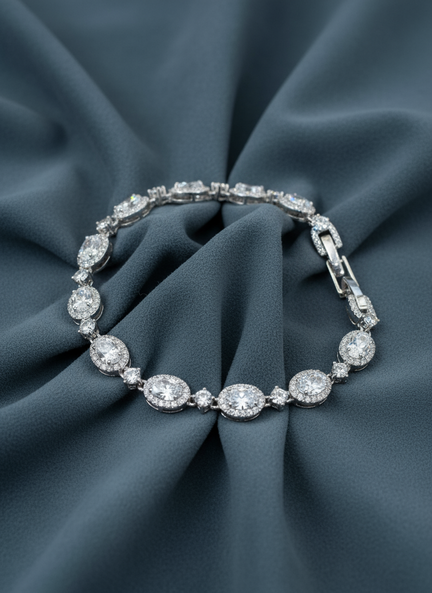 Lustre Oval Bracelet