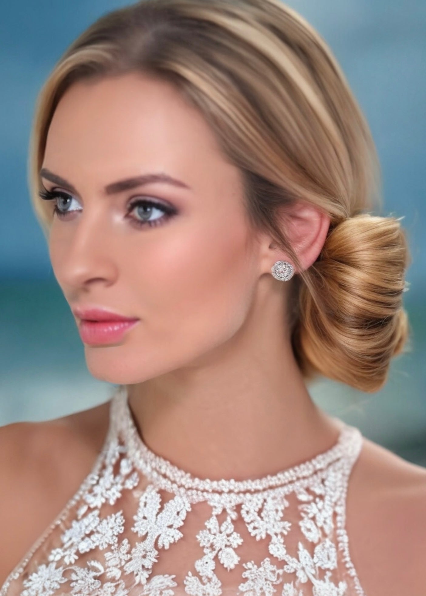 Aurora Cushion Studs