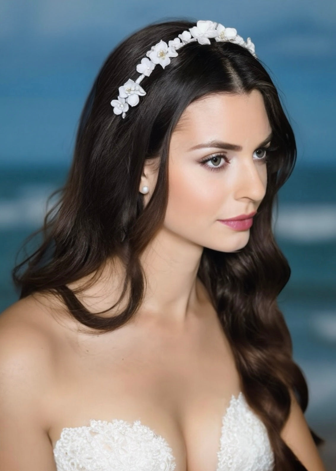 Porcelain Bloom Headband
