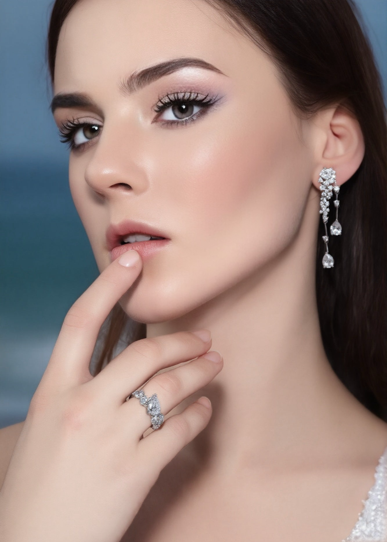 Fleurline Drop Earrings