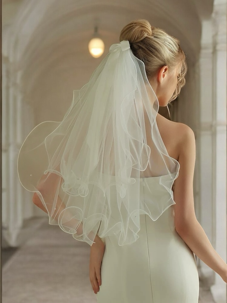 Celeste Bow Veil