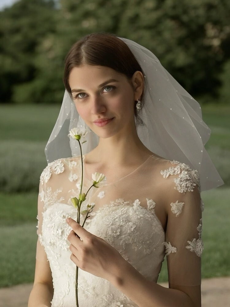 Pearl Whisper Veil
