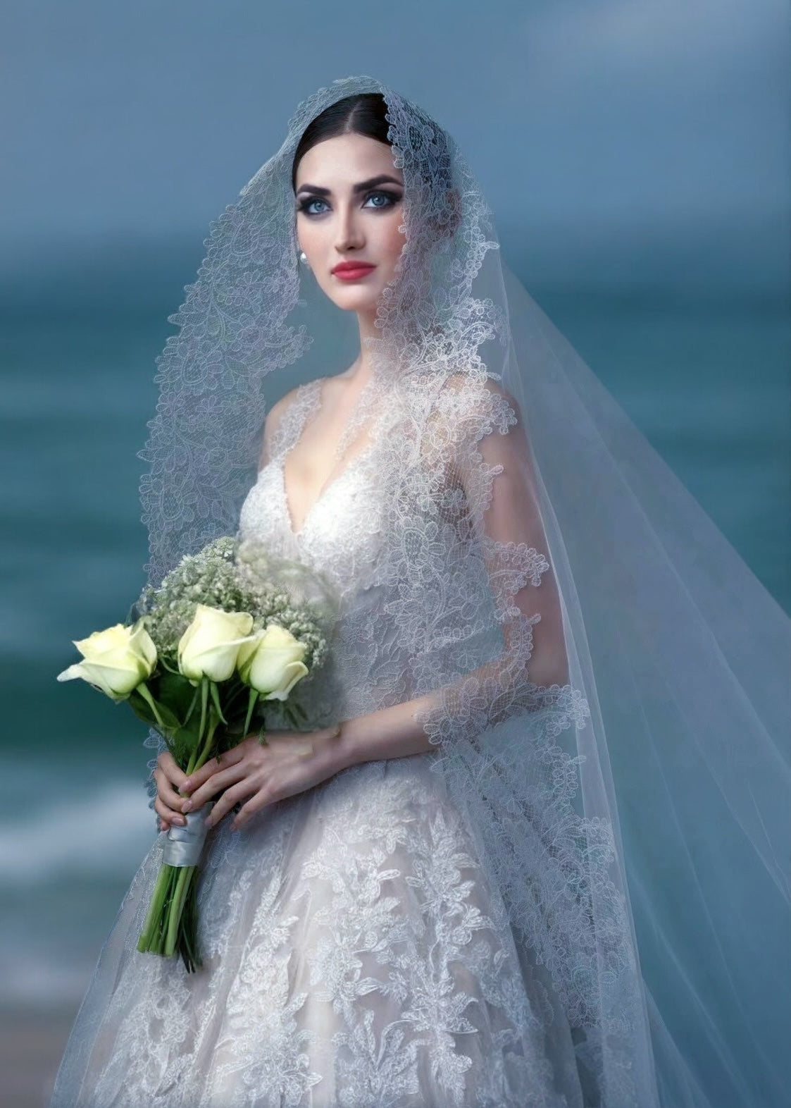 Mantilla Lace Veil