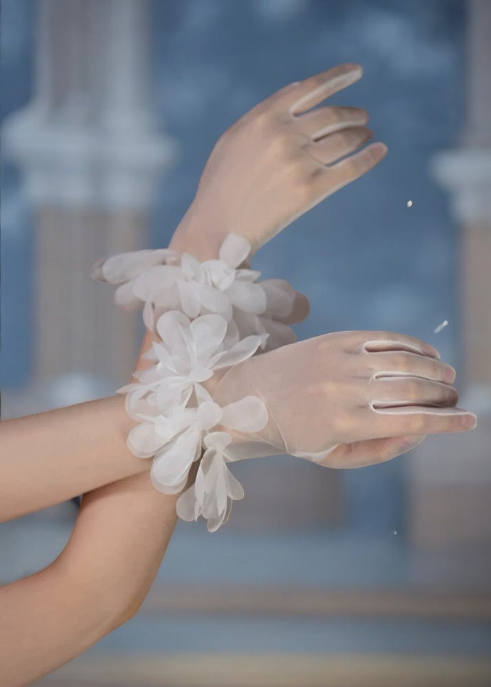 Fleur Tulle Gloves