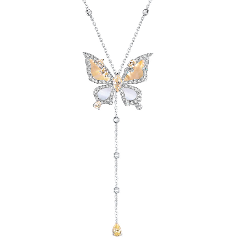 Papillon Drop Necklace