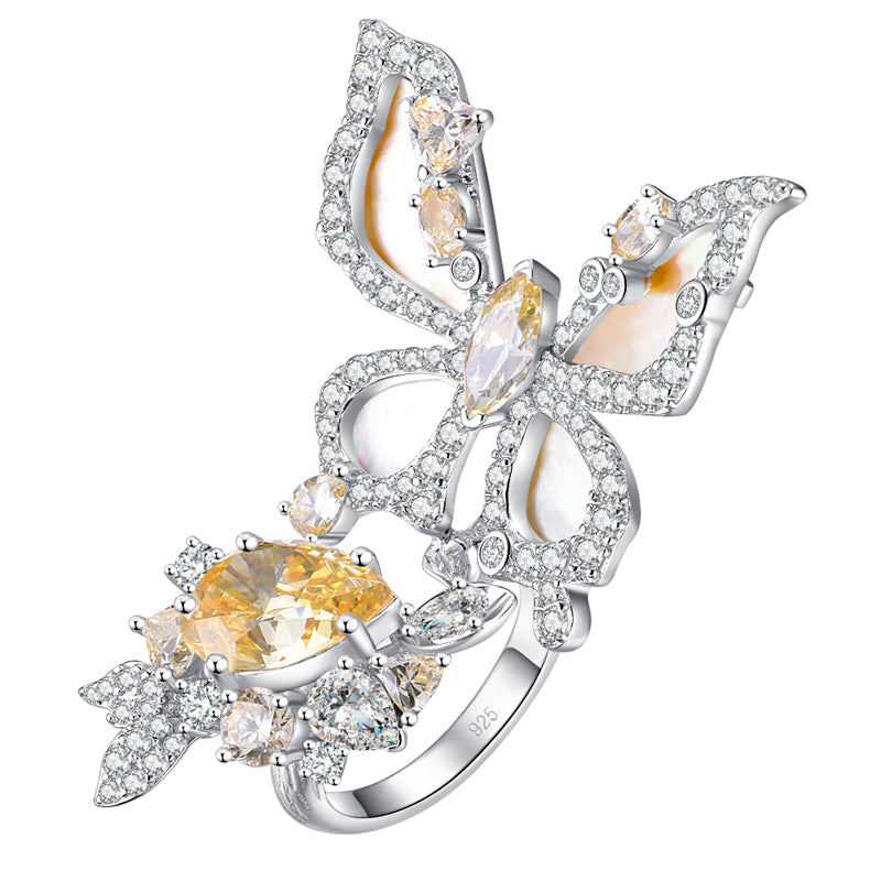 Papillon Arc Ring