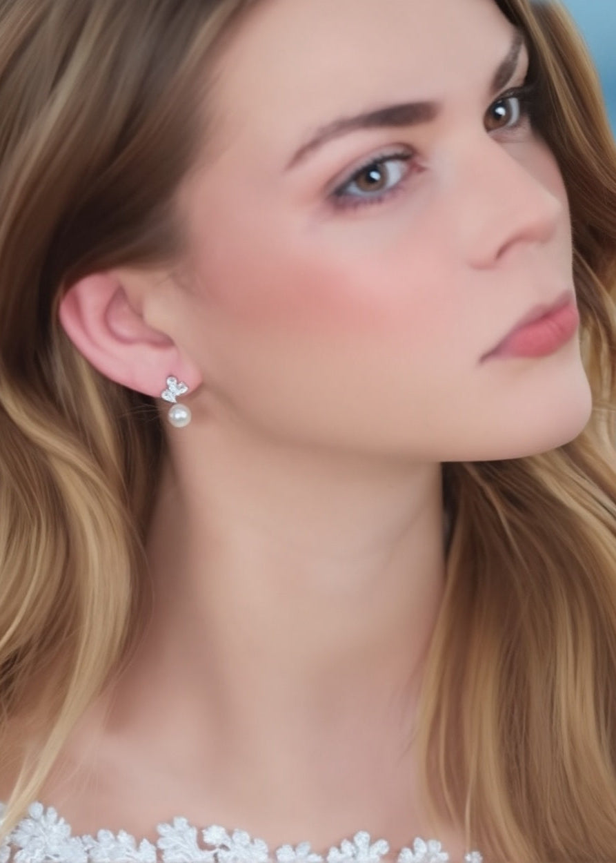Pearl Wing Studs