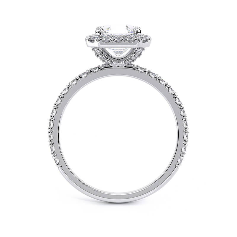 Anastasia Pavé Lab Grown Diamond Engagement Ring