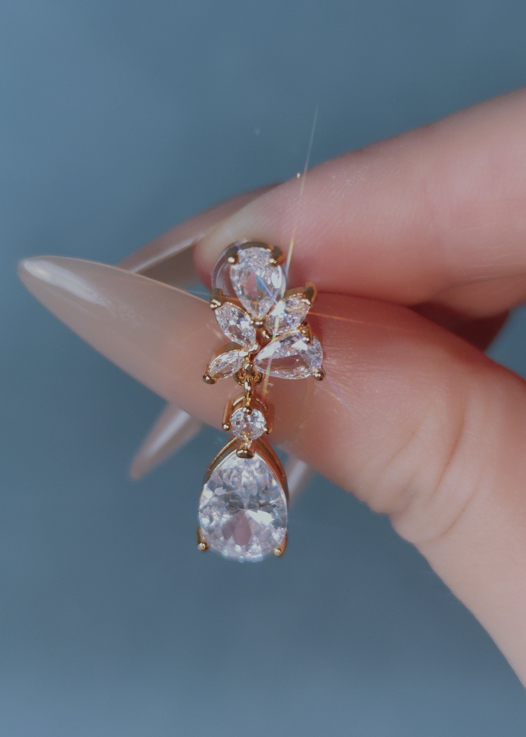 Fleur Drop Earrings