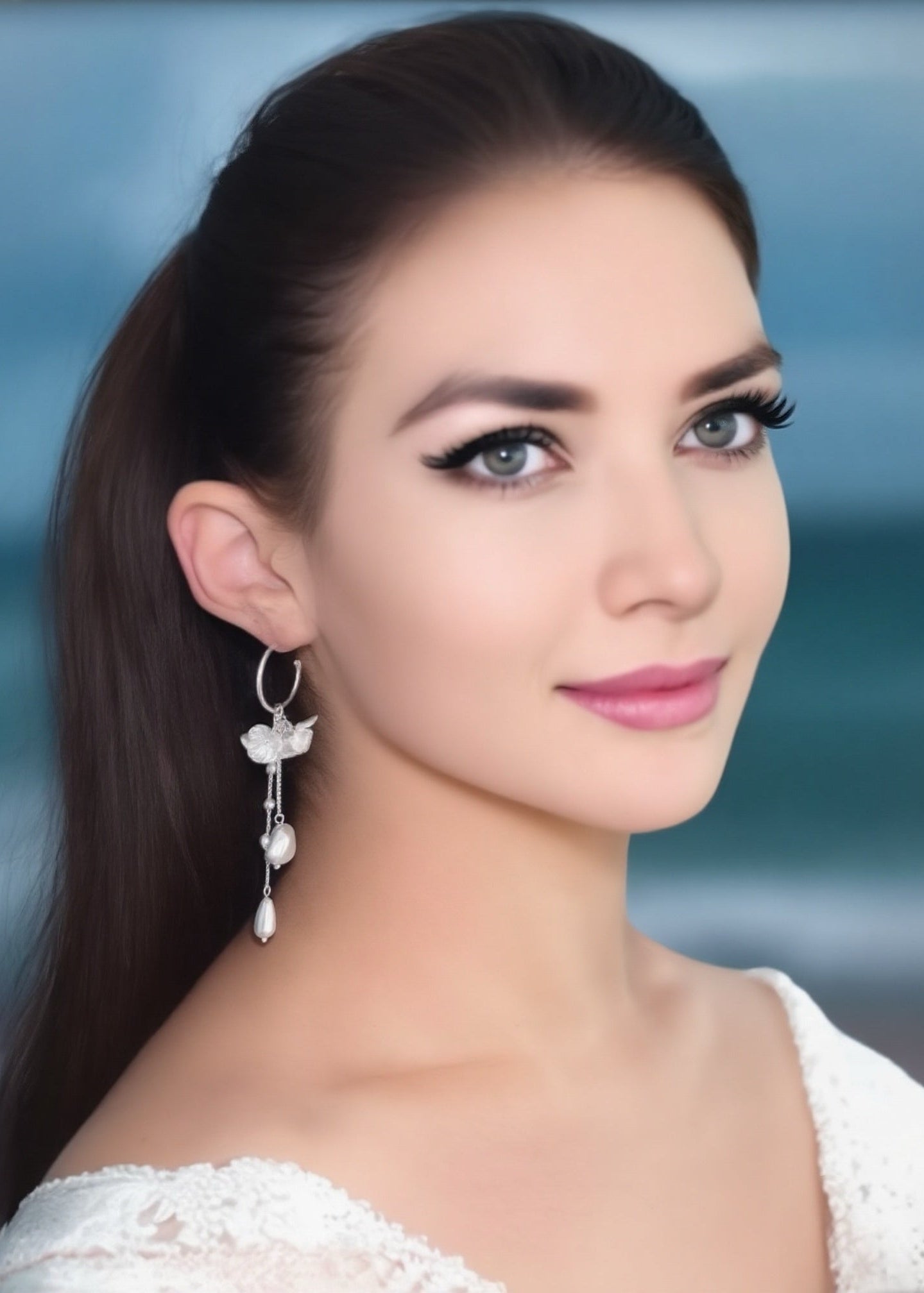 Opaline Petal Cascade