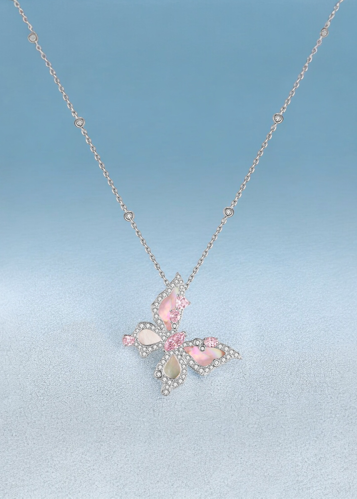 Papillon Tilt Necklace
