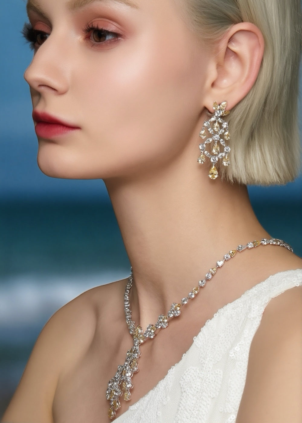 Solène Fringe Necklace