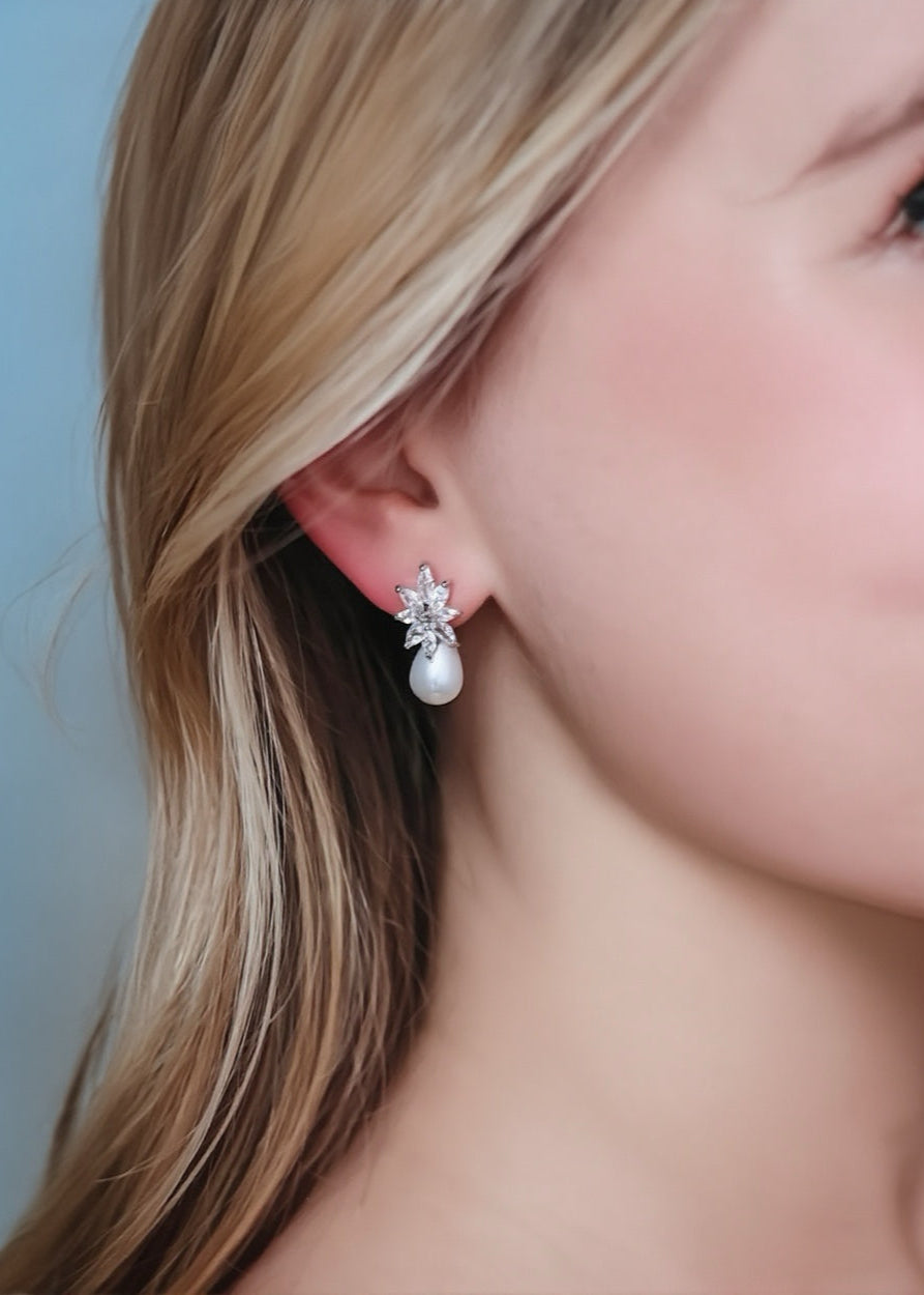 Celeste Drop Studs