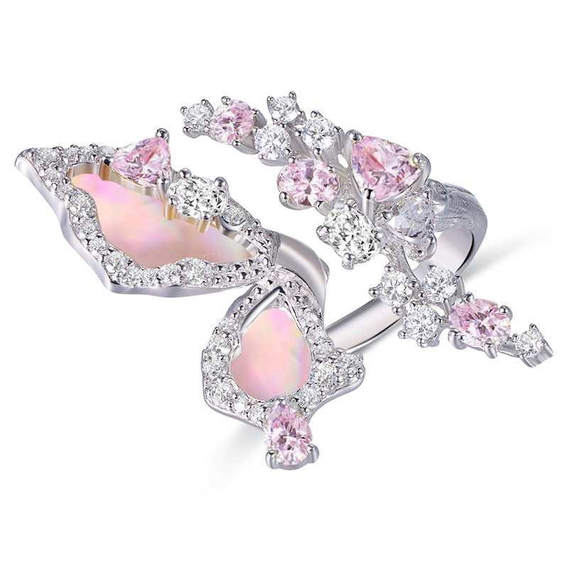 Lune Petale Ring